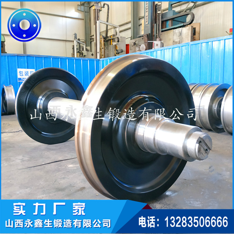 工藝轉向架車輪鍛件