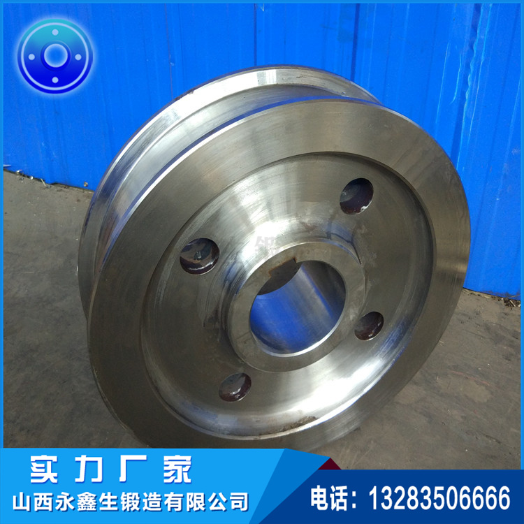 鍛造港機(jī)繩輪鍛件